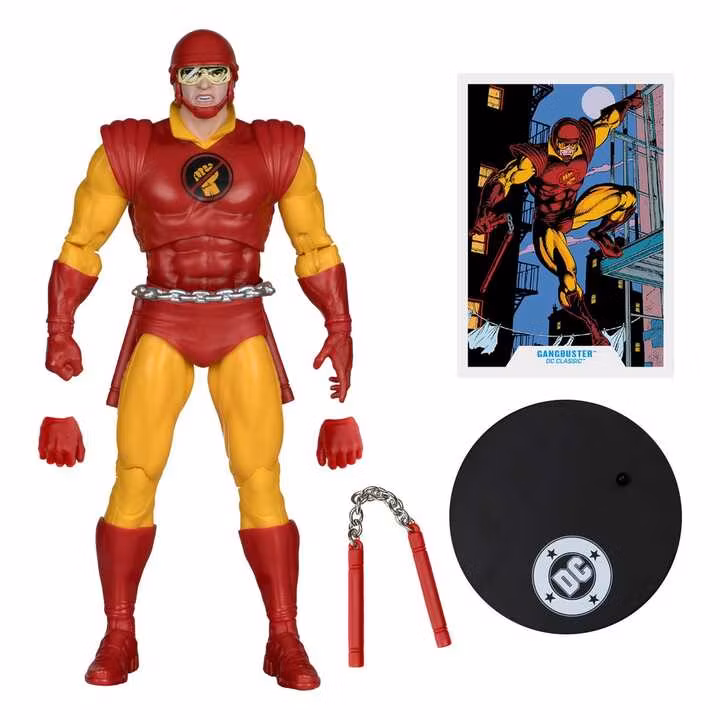 DC Multiverse Action Figure Gangbuster (DC Classic) (Red Platinum Edition)