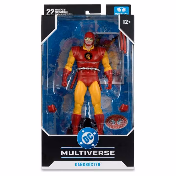 DC Multiverse Action Figure Gangbuster (DC Classic) (Red Platinum Edition)
