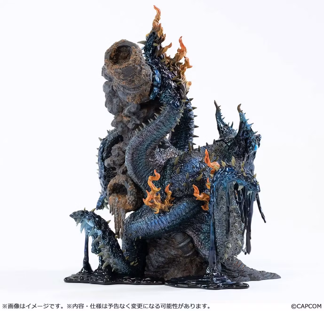 Monster Hunter Capcom Figure Builder Creator's Model Hell Flame Octopus Nu Udra Figure