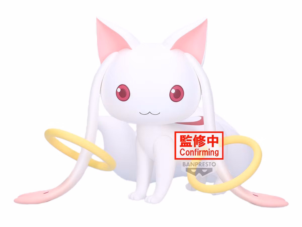 Puella Magi Madoka Magica The Movie: Walpurgisnacht: Rising Fluffy Puffy Big Kyubey Figure