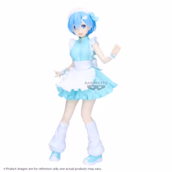 Re:Zero Starting Life in Another World Glitter & Glamours Rem (Jersey Maid Ver.) Figure
