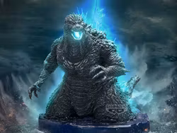 Godzilla Minus One (2023) Art Vignette Godzilla (Atomic Breath Image Ver.) Figure