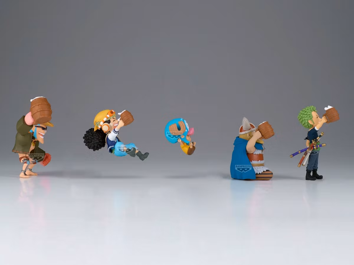 One Piece World Collectable Figure Banquet 2 Set of 5 Figures