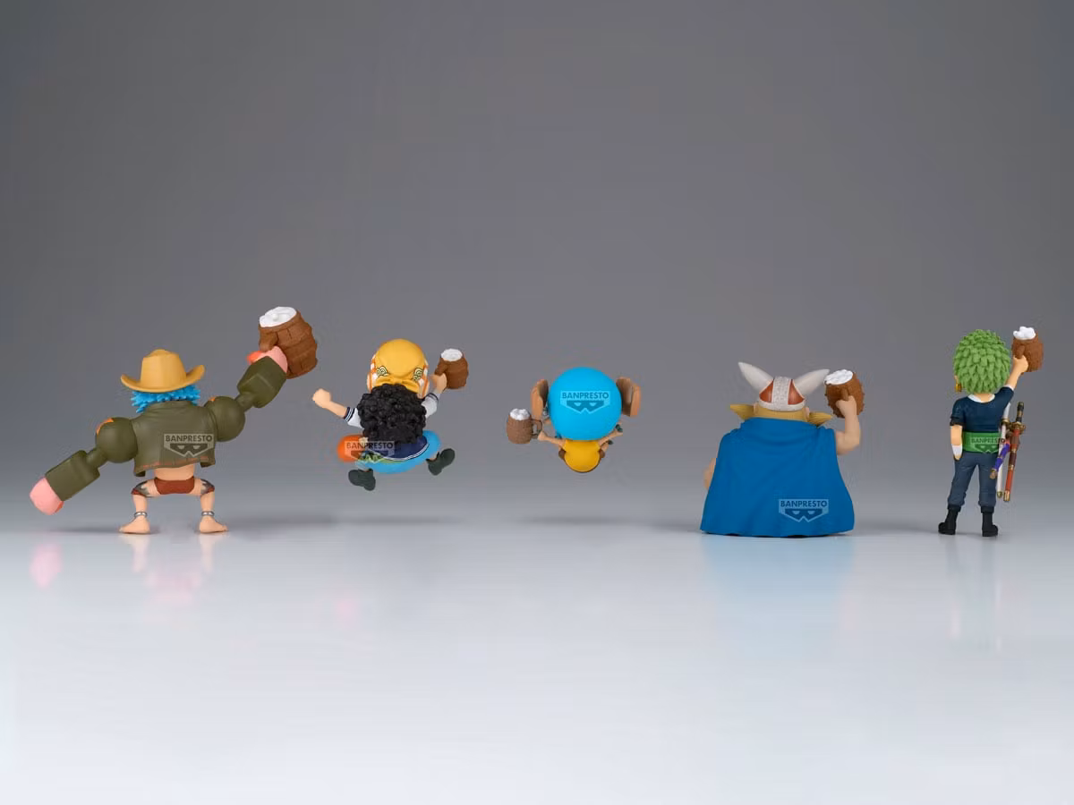 One Piece World Collectable Figure Banquet 2 Set of 5 Figures