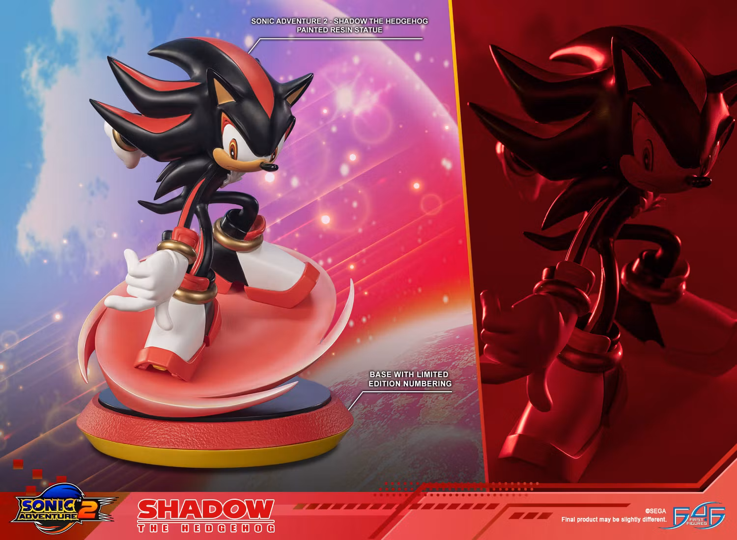 Sonic Adventure 2 Shadow the Hedgehog Limited Edition Statue
