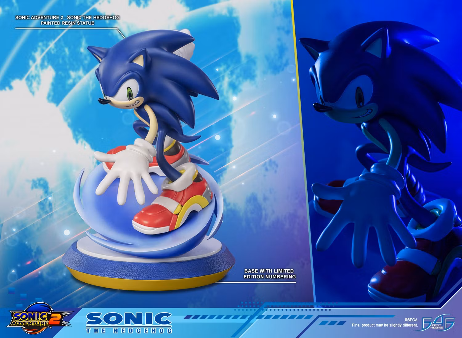 Sonic Adventure 2 Sonic the Hedgehog Limited Edition Statue