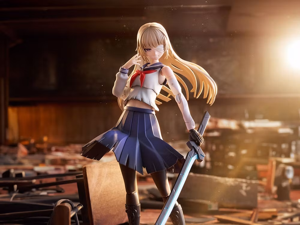 Sousai Shoujo Teien Kuon Yakushiji (Maria Kagaribi Damage Ver. School Girl Emulation) 1/10 Scale Model Kit