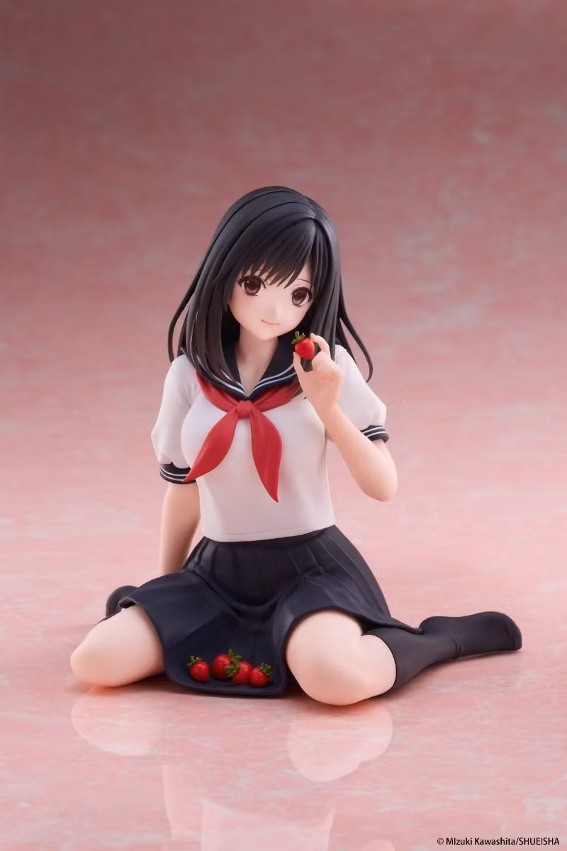 Strawberry 100% Desktop Cute Aya Tojo (School Uniform Ver.) Figure