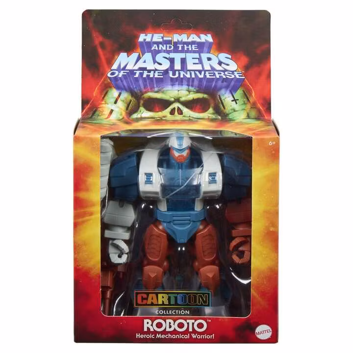 Masters of the Universe Origins Deluxe Action Figure Cartoon Collection: Roboto