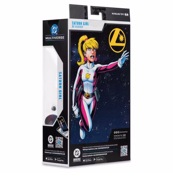 DC Multiverse Action Figure Saturn Girl (DC Classic) (Red Platinum Edition)