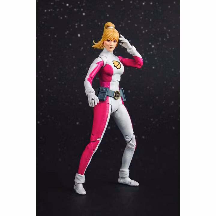 DC Multiverse Action Figure Saturn Girl (DC Classic) (Red Platinum Edition)