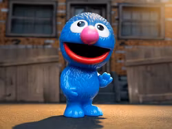 Sesame Street FUN! FUN! Grover Figure