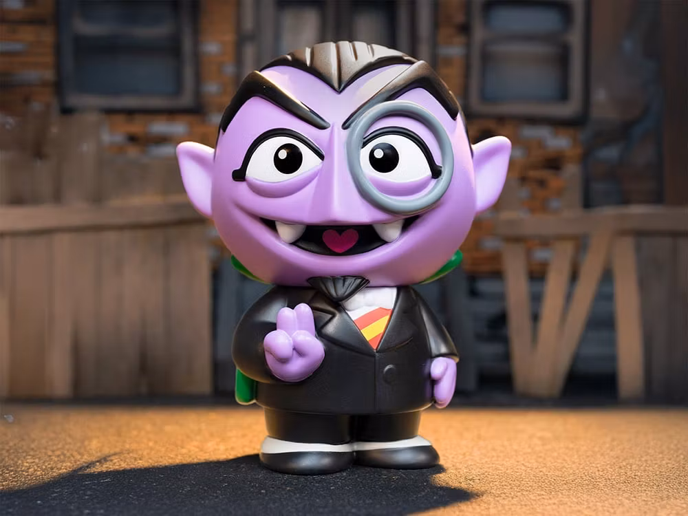 Sesame Street FUN! FUN! Count von Count Figure