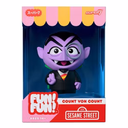 Sesame Street FUN! FUN! Count von Count Figure