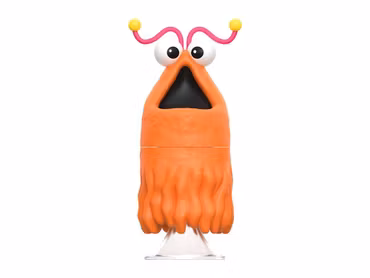 Sesame Street FUN! FUN! Yip Yip Martian (Orange Ver.) Figure