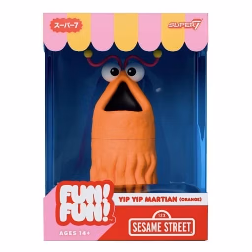 Sesame Street FUN! FUN! Yip Yip Martian (Orange Ver.) Figure
