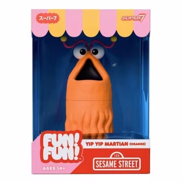 Sesame Street FUN! FUN! Yip Yip Martian (Orange Ver.) Figure