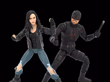 Daredevil: Born Again Marvel Legends Daredevil & Jessica Jones Action Figure Two-Pack