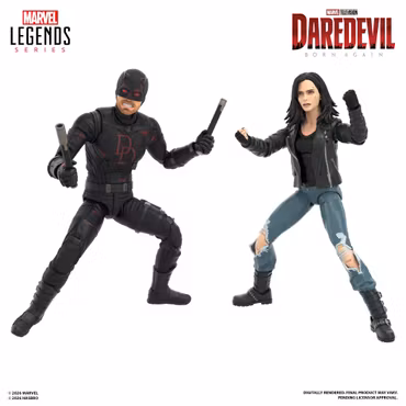 Daredevil: Born Again Marvel Legends Daredevil & Jessica Jones Action Figure Two-Pack