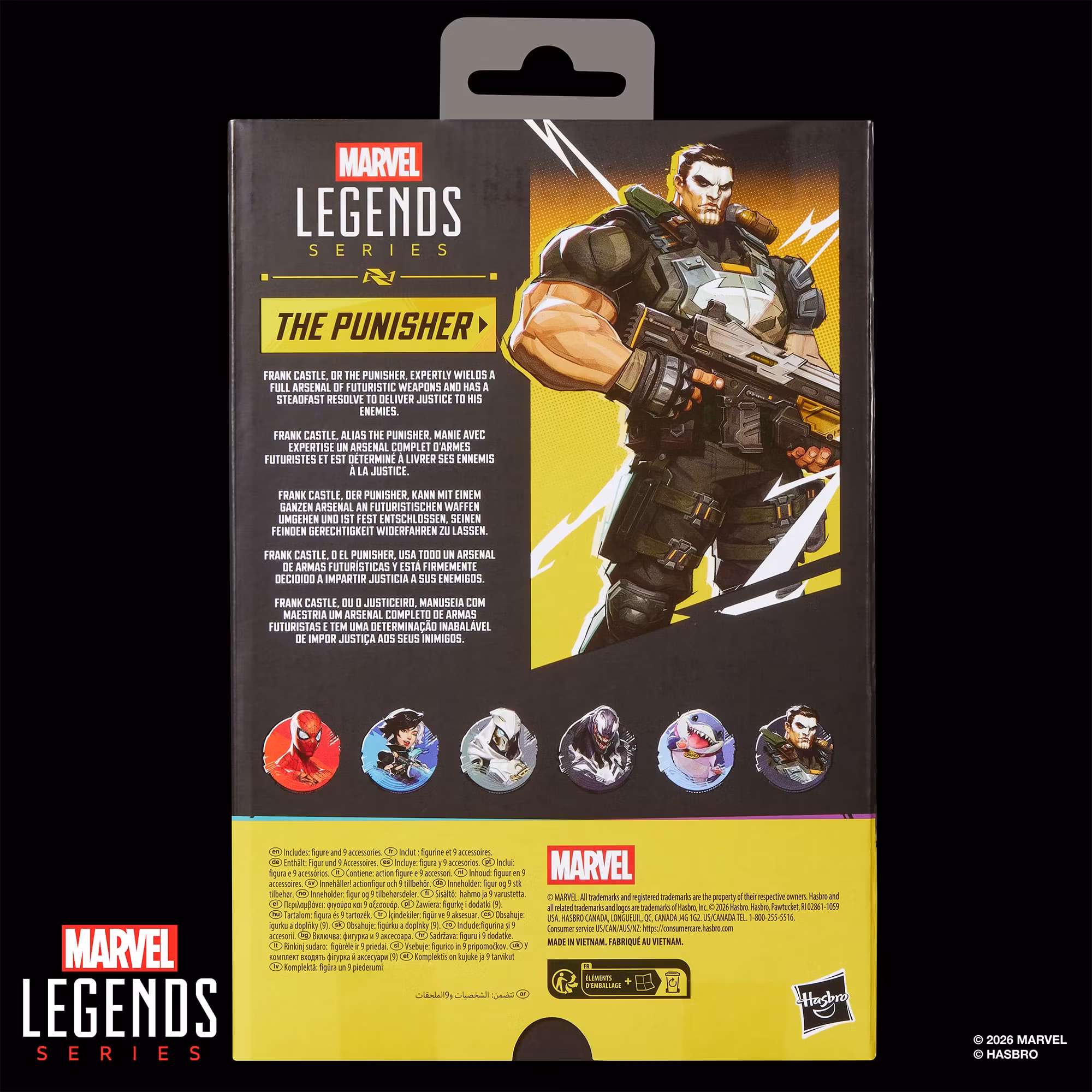 Marvel Rivals Marvel Legends The Punisher Action Figure