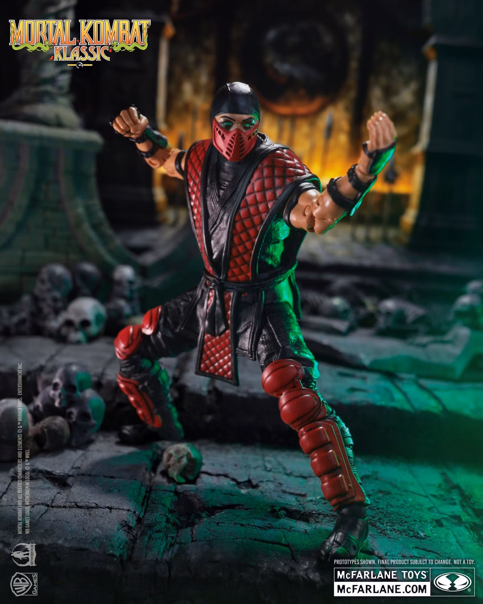 Mortal Kombat Klassic Ermac 7" Action Figure
