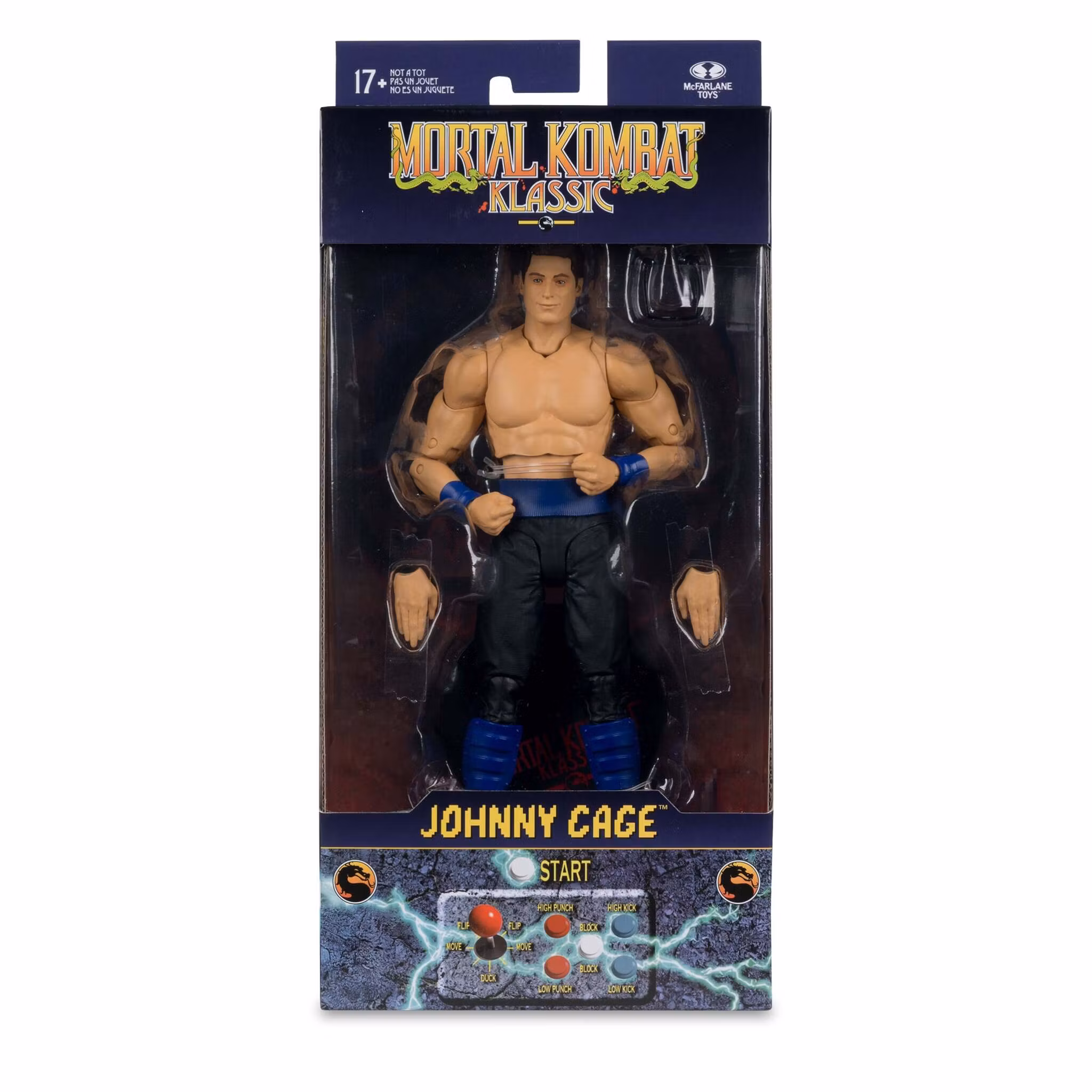 Mortal Kombat Klassic Johnny Cage 7" Action Figure