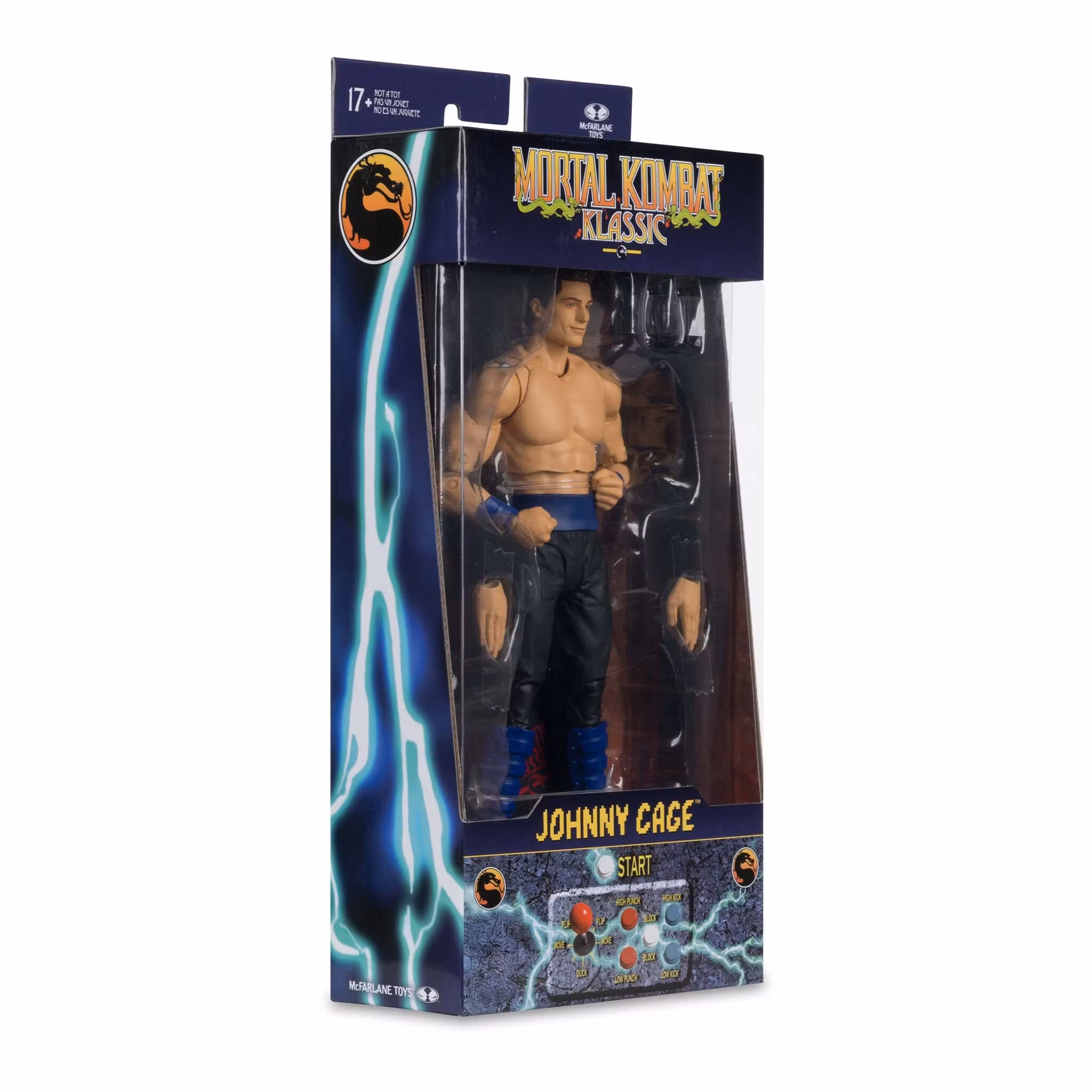 Mortal Kombat Klassic Johnny Cage 7" Action Figure