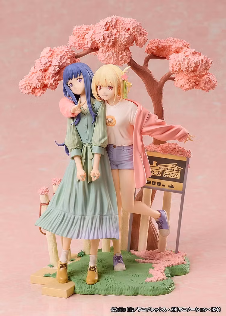 Lycoris Recoil Chisato Nishikigi & Takina Inoue (Spring Ver.) Figure