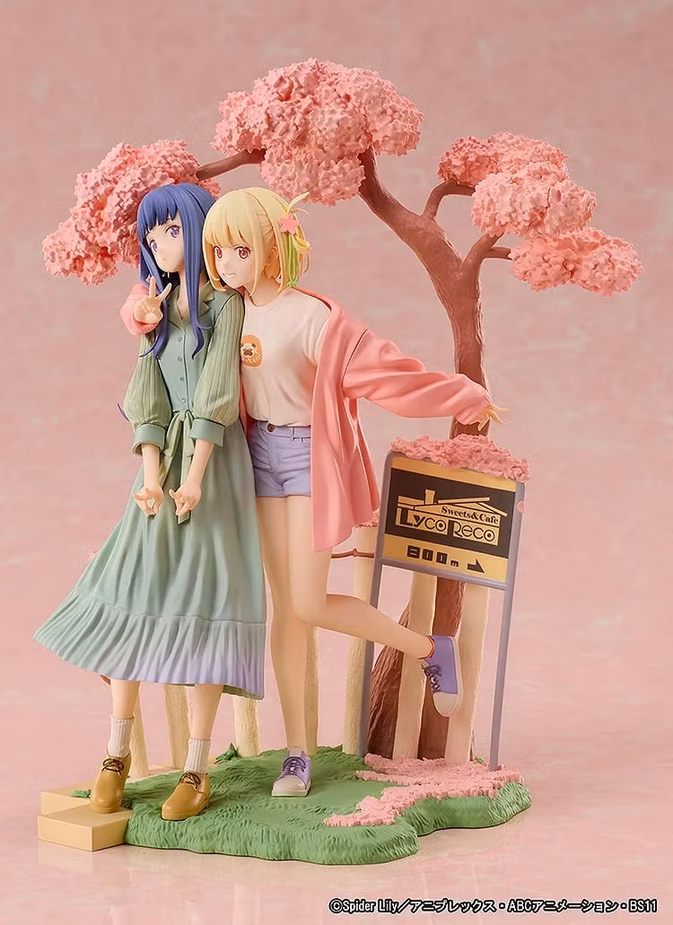 Lycoris Recoil Chisato Nishikigi & Takina Inoue (Spring Ver.) Figure