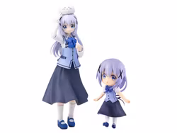 Is the Order a Rabbit? BLOOM Plafia Chino Model Kit Set (with Mini Figure)