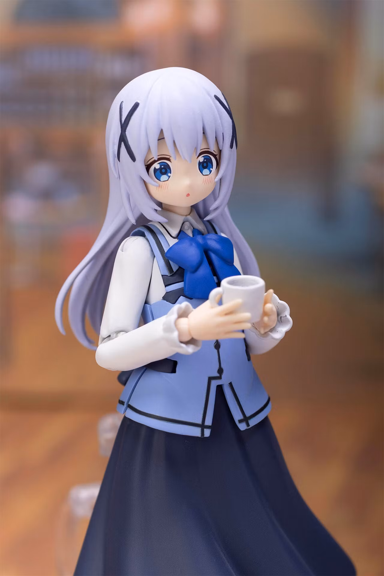 Is the Order a Rabbit? BLOOM Plafia Chino Model Kit Set (with Mini Figure)