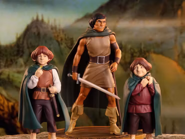 The Lord of the Rings Animated Film Figure Set