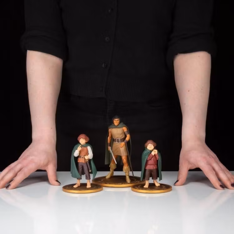 The Lord of the Rings Animated Film Figure Set