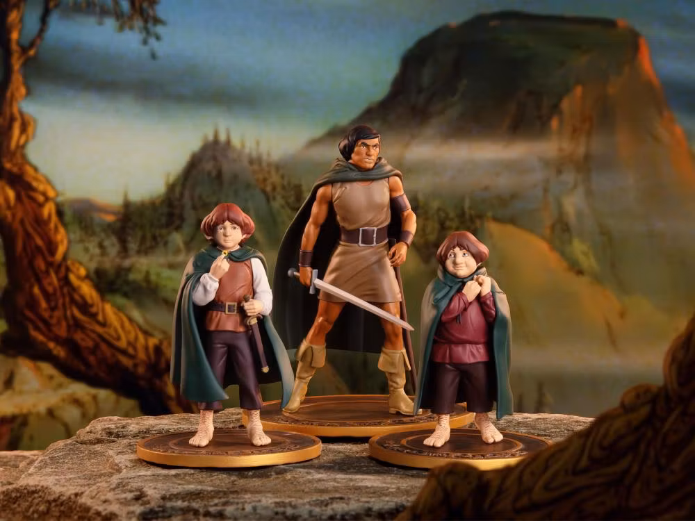 The Lord of the Rings Animated Film Figure Set