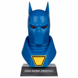 Batman DC Direct Mini-Replica 1/3 Azrael Batman Mask (Batman: Knightfall) (Gold Label Collection)