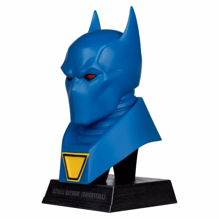 Batman DC Direct Mini-Replica 1/3 Azrael Batman Mask (Batman: Knightfall) (Gold Label Collection)