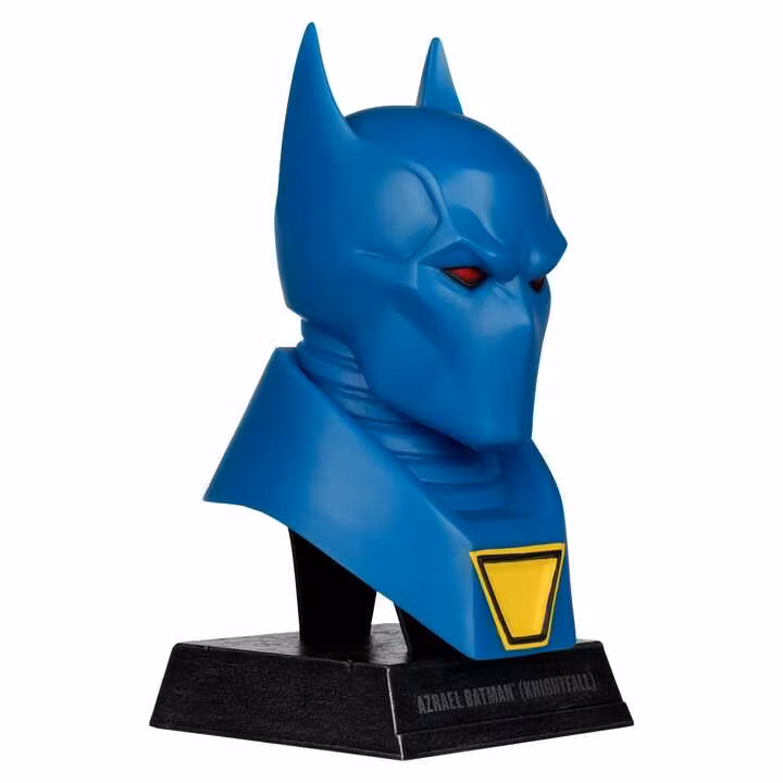 Batman DC Direct Mini-Replica 1/3 Azrael Batman Mask (Batman: Knightfall) (Gold Label Collection)