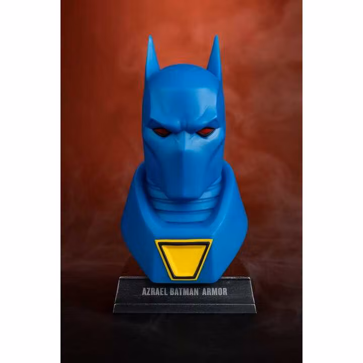 Batman DC Direct Mini-Replica 1/3 Azrael Batman Mask (Batman: Knightfall) (Gold Label Collection)