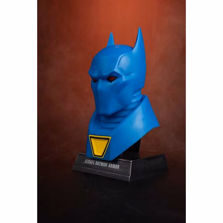 Batman DC Direct Mini-Replica 1/3 Azrael Batman Mask (Batman: Knightfall) (Gold Label Collection)