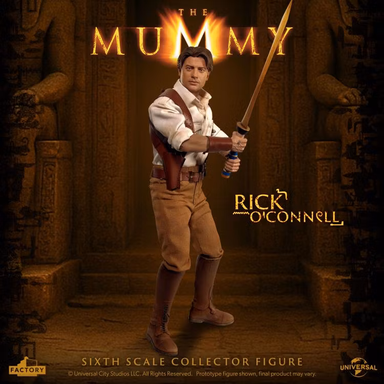 The Mummy Rick O'Connell 1/6 Scale Action Figure