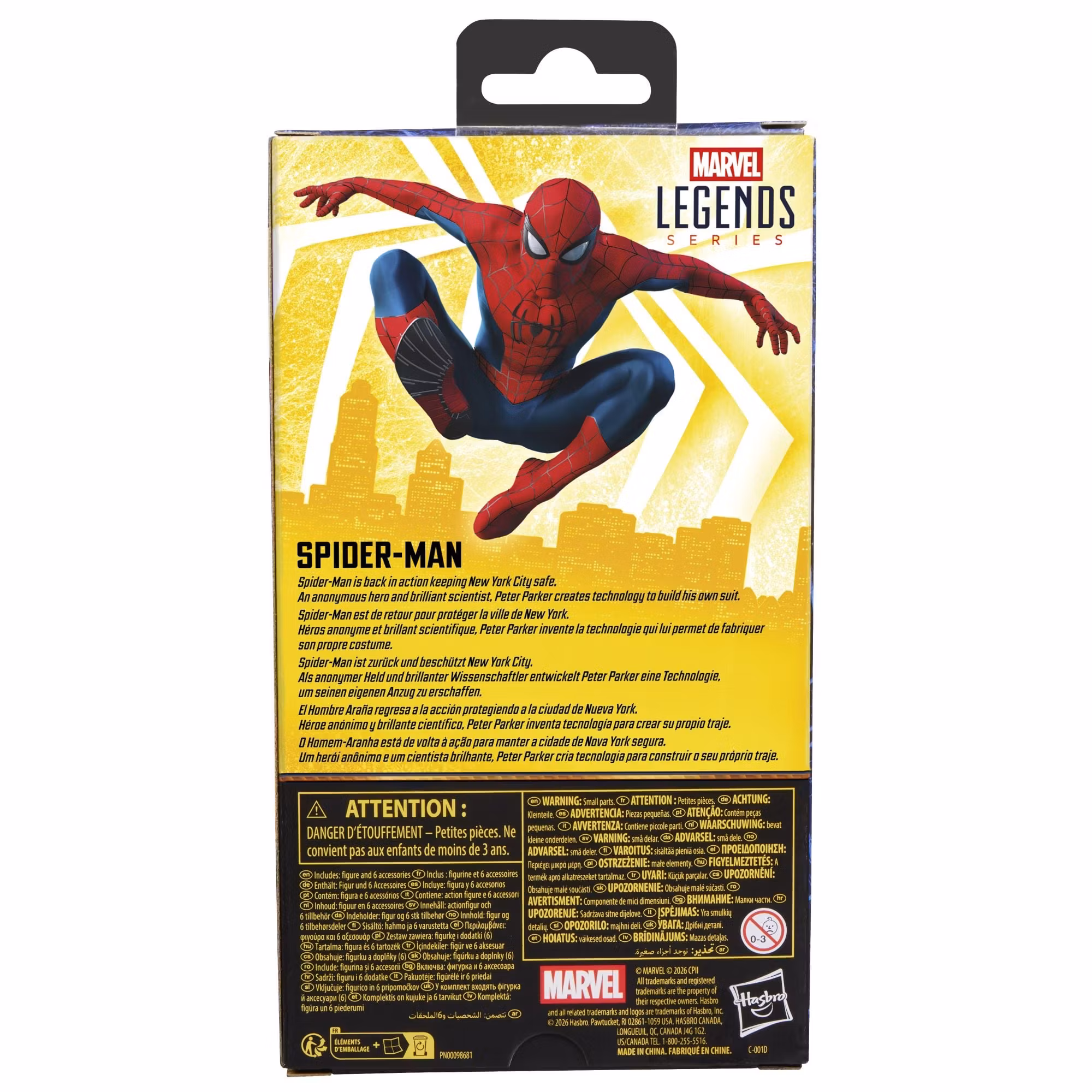 Spider-Man: Brand New Day Marvel Legends Spider-Man Action Figure