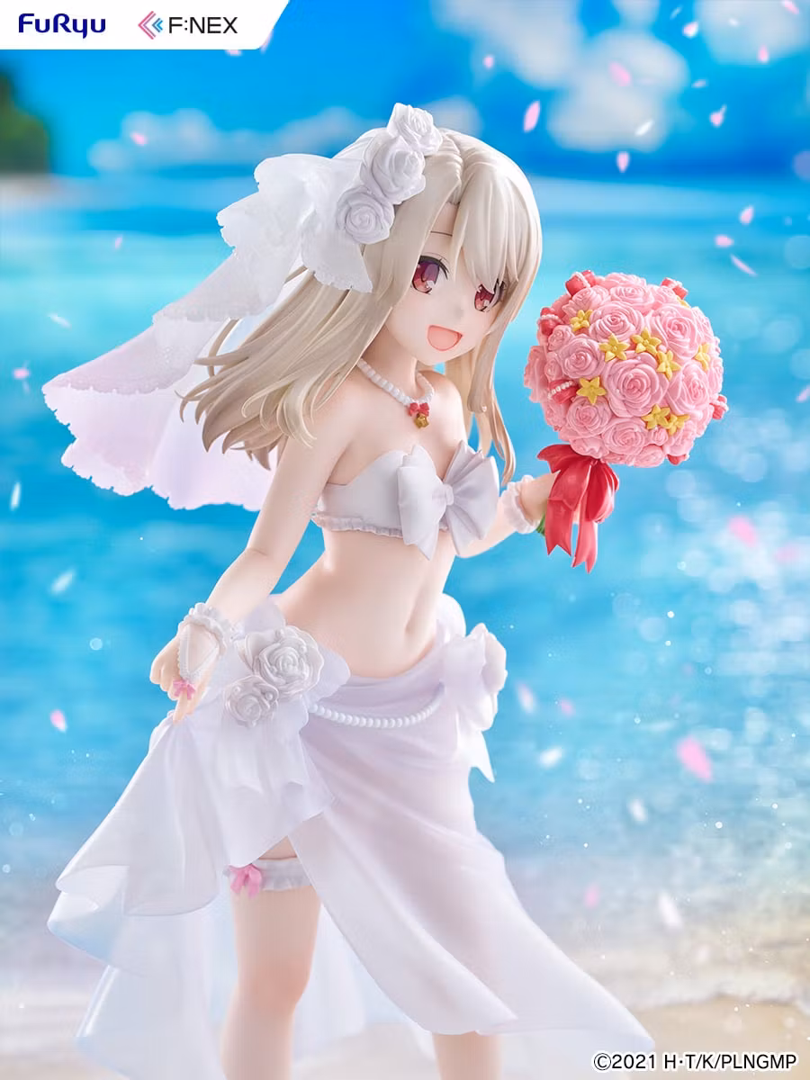 Fate/kaleid liner Prisma Illya the Movie: Licht - The Nameless Girl F:Nex Illyasviel von Einzbern (Wedding Swimsuit Ver.) 1/7 Scale Figure