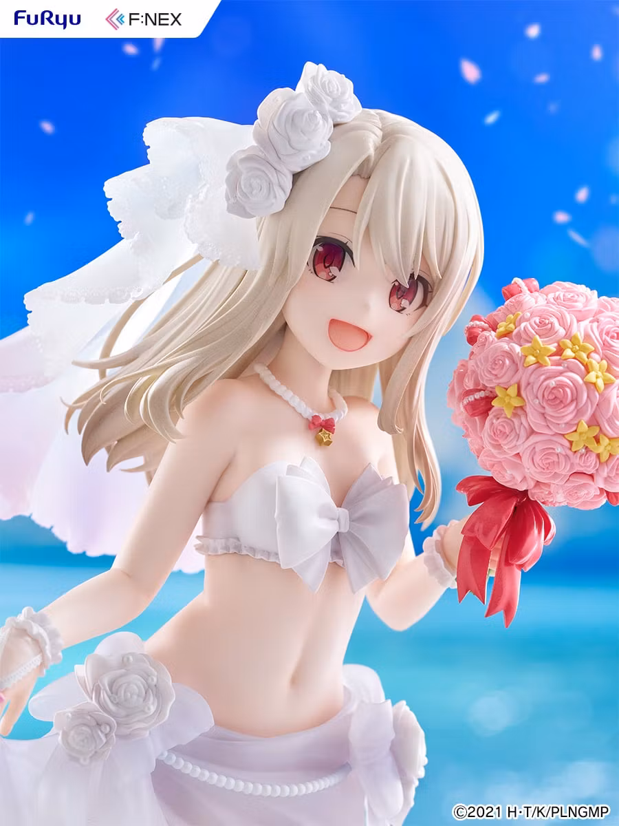 Fate/kaleid liner Prisma Illya the Movie: Licht - The Nameless Girl F:Nex Illyasviel von Einzbern (Wedding Swimsuit Ver.) 1/7 Scale Figure