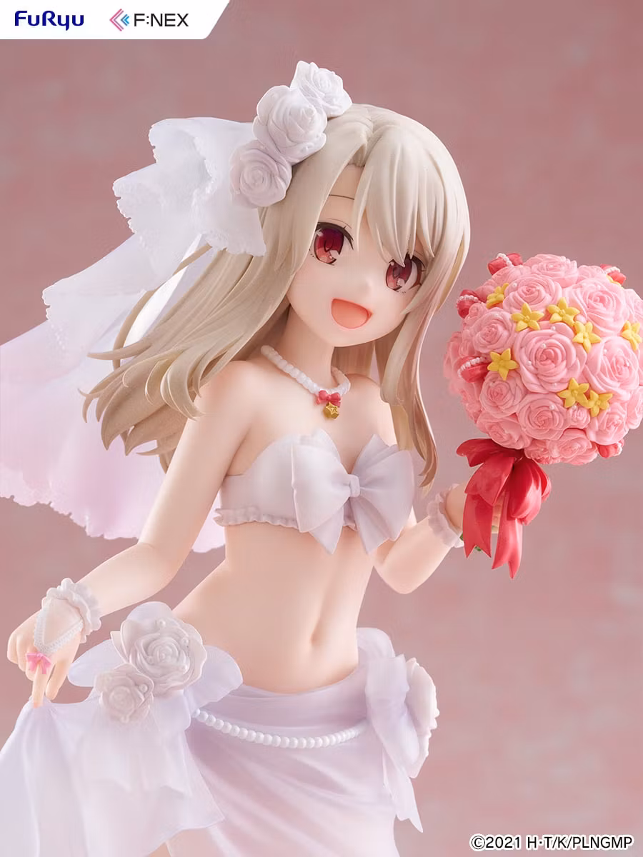 Fate/kaleid liner Prisma Illya the Movie: Licht - The Nameless Girl F:Nex Illyasviel von Einzbern (Wedding Swimsuit Ver.) 1/7 Scale Figure