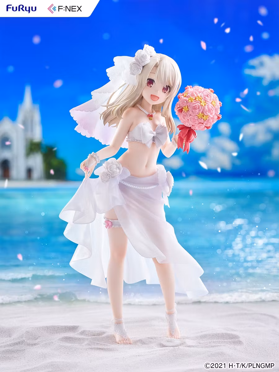 Fate/kaleid liner Prisma Illya the Movie: Licht - The Nameless Girl F:Nex Illyasviel von Einzbern (Wedding Swimsuit Ver.) 1/7 Scale Figure