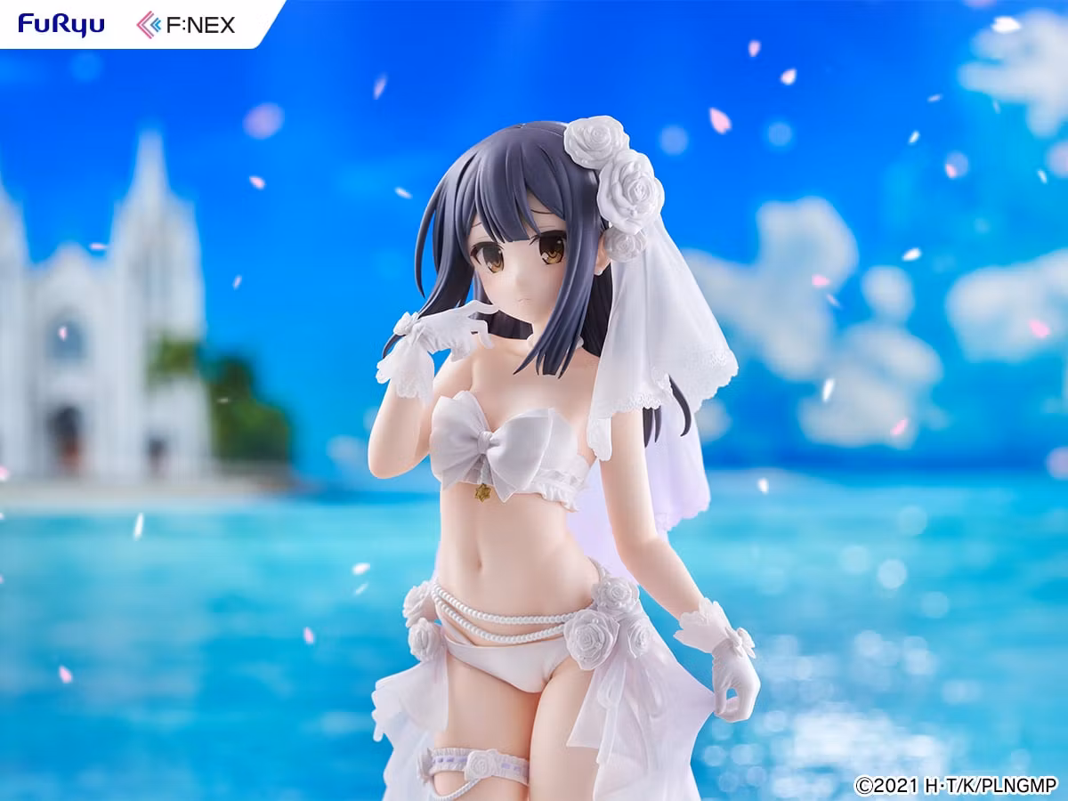 Fate/kaleid liner Prisma Illya the Movie: Licht - The Nameless Girl F:Nex Miyu Edelfelt (Wedding Swimsuit Ver.) 1/7 Scale Figure