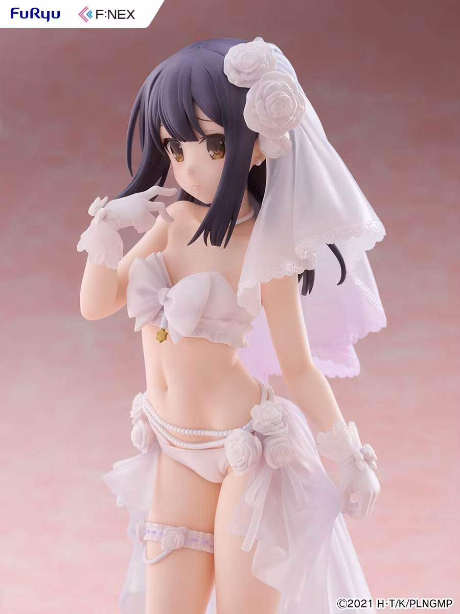 Fate/kaleid liner Prisma Illya the Movie: Licht - The Nameless Girl F:Nex Miyu Edelfelt (Wedding Swimsuit Ver.) 1/7 Scale Figure