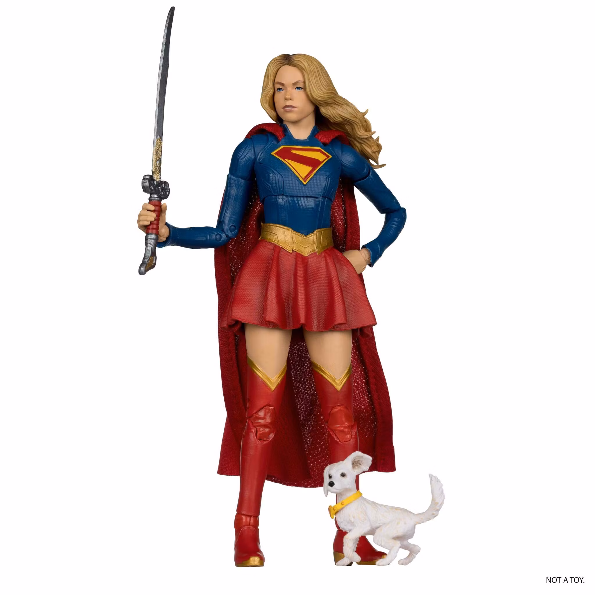 Supergirl (2026) DC Multiverse Supergirl & Puppy Krypto (Deluxe Theatrical Edition) Action Figure