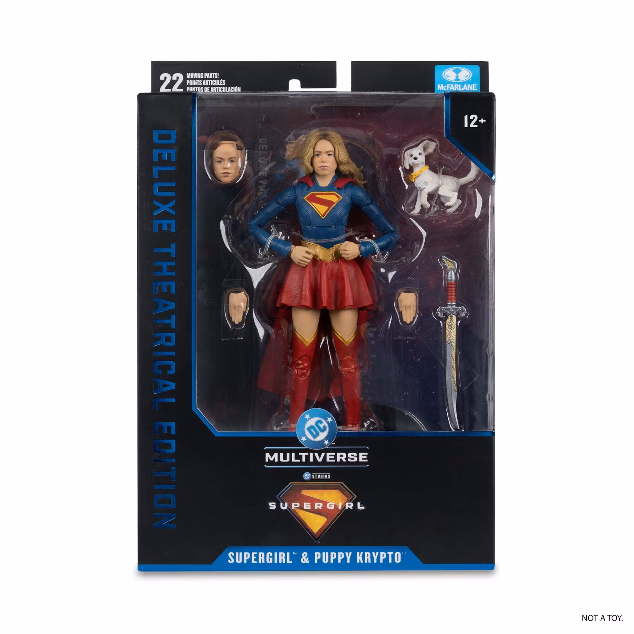 Supergirl (2026) DC Multiverse Supergirl & Puppy Krypto (Deluxe Theatrical Edition) Action Figure