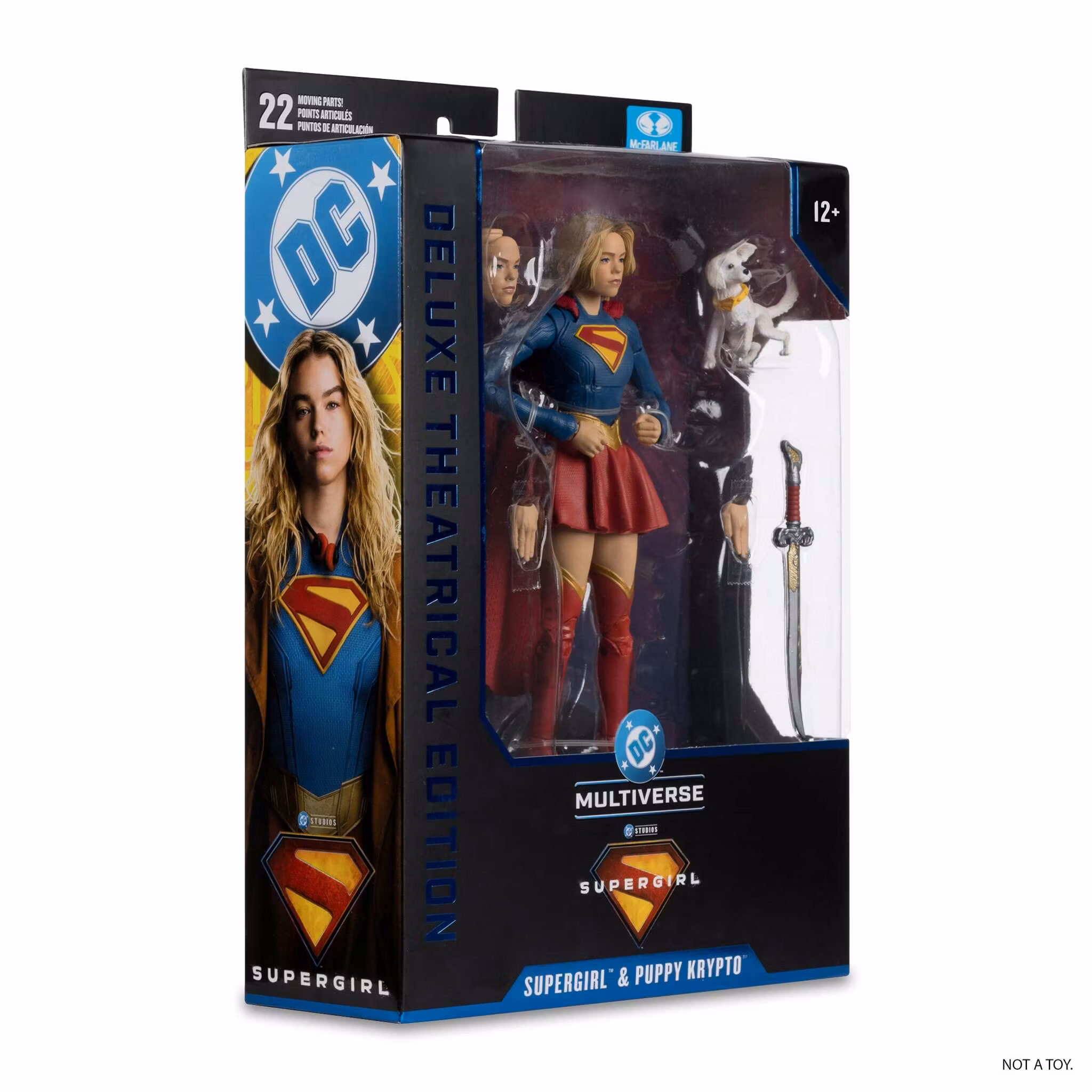 Supergirl (2026) DC Multiverse Supergirl & Puppy Krypto (Deluxe Theatrical Edition) Action Figure